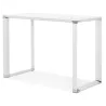 Bureau haut design en bois (70x140 cm) BOUNY MAX (finition blanc)