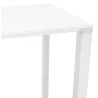 Bureau haut design en bois (70x140 cm) BOUNY MAX (finition blanc)