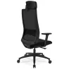 Fauteuil de bureau ergonomique en tissu DALLAS (noir)