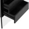 Buffet 2 portes 3 tiroirs 160 cm ALONZO (noir)