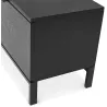 Meuble TV 2 portes, 1 tiroir, 1 niche 150 cm PACO (noir)