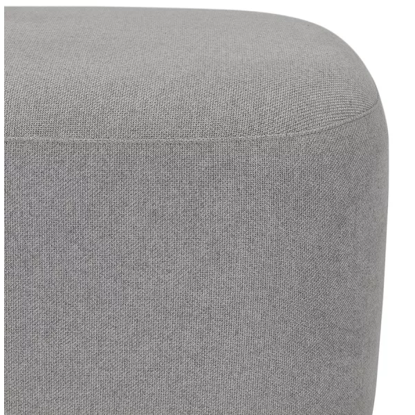 Pouf, banquette design 120 cm DAMIEN (gris foncé)