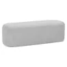 Pouf, banquette design 120 cm DAMIEN (gris clair)