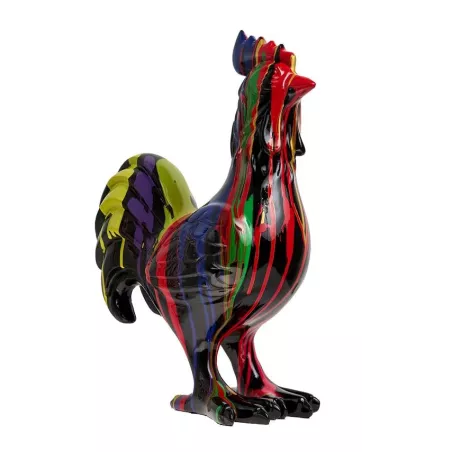 Diseño de escultura decorativa de la estatua BIENVENIDO en resina H155 cm (Multicolor)