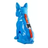 Statue décorative en résine BULLDOG ASSIS (H58 cm / L36 cm) (bleu)