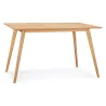 Table bureau droit design MAYA (finition naturel) (80x120 cm)