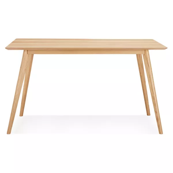 Table bureau droit design MAYA (finition naturel) (80x120 cm)