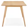 Table bureau droit design MAYA (finition naturel) (80x120 cm)