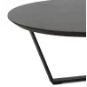 Table basse design industrielle JANO (noir)