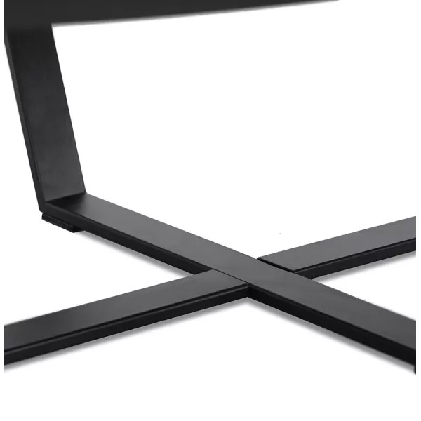 Table basse design industrielle JANO (noir)