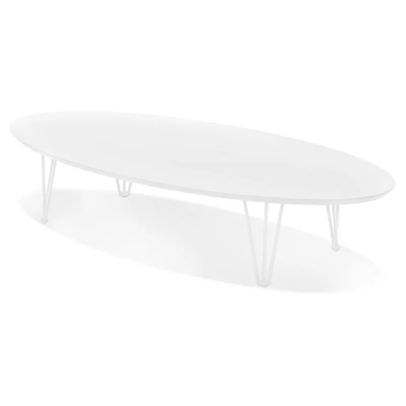 Elegant Oval Coffee Table Enhance Your Space with Maison Techneb