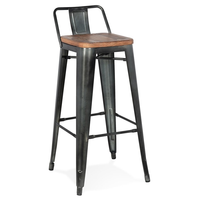 Tabouret de bar industriel WESTOOL (naturel)