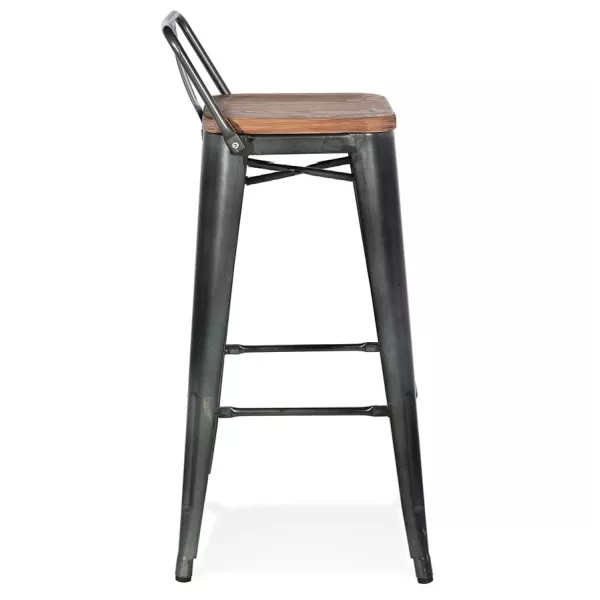 Tabouret de bar industriel WESTOOL (naturel)