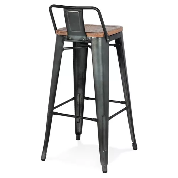 Tabouret de bar industriel WESTOOL (naturel)