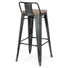 Tabouret de bar industriel WESTOOL (naturel)