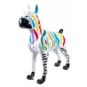 Statua disegno scultura decorativa CHIEN DEBOUT FLASHY in resina H150 cm (Multicolor) associarsi a Oggetti decorativi impilabili