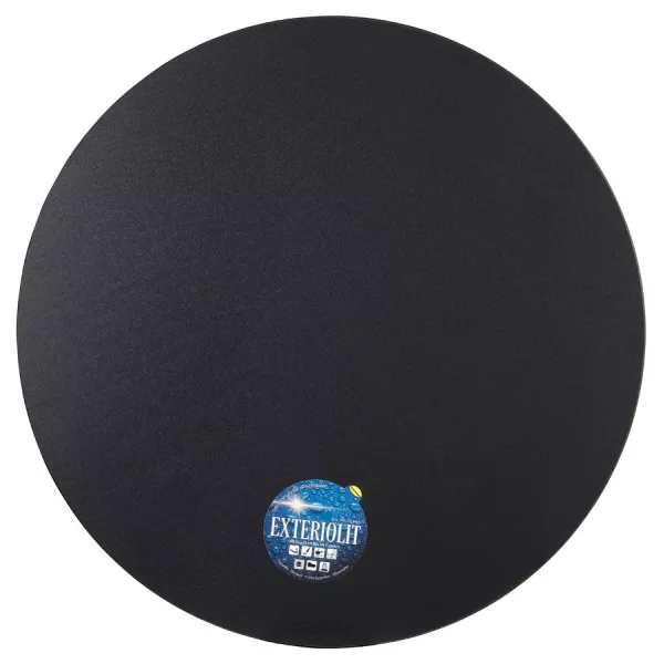 Plateau de table LIMULE rond noir - Ø 68 cm