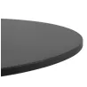 Plateau de table LIMULE rond noir - Ø 68 cm