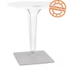 Plateau de table LIMULE rond blanc - Ø 68 cm