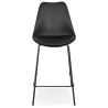 Tabouret snack mi-hauteur LEMON MINI Noir