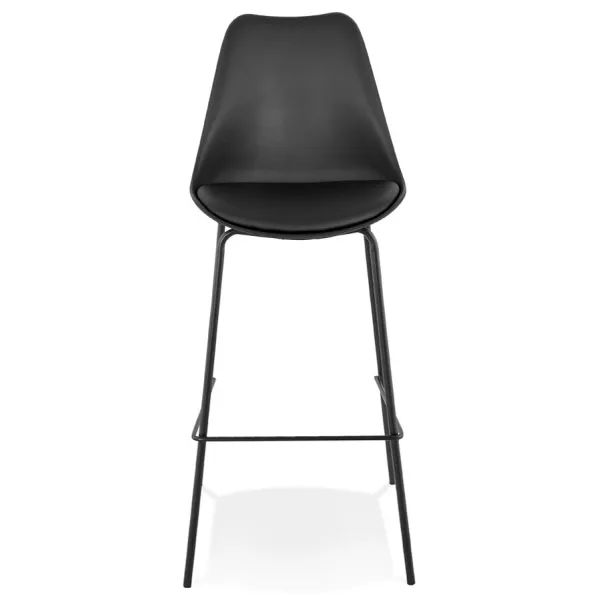 Tabouret de bar design LEMON noir