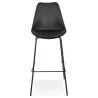 Tabouret de bar design LEMON noir