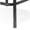 Tabouret de bar bois effet vieilli RANCH (Beige, Noir)