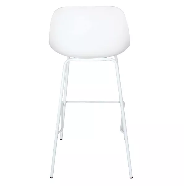 Tabouret de bar GRANO blanc intérieur-extérieur