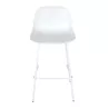 Tabouret snack mi-hauteur GRANO MINI blanc intérieur-extérieur