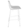 Tabouret snack mi-hauteur GRANO MINI blanc intérieur-extérieur