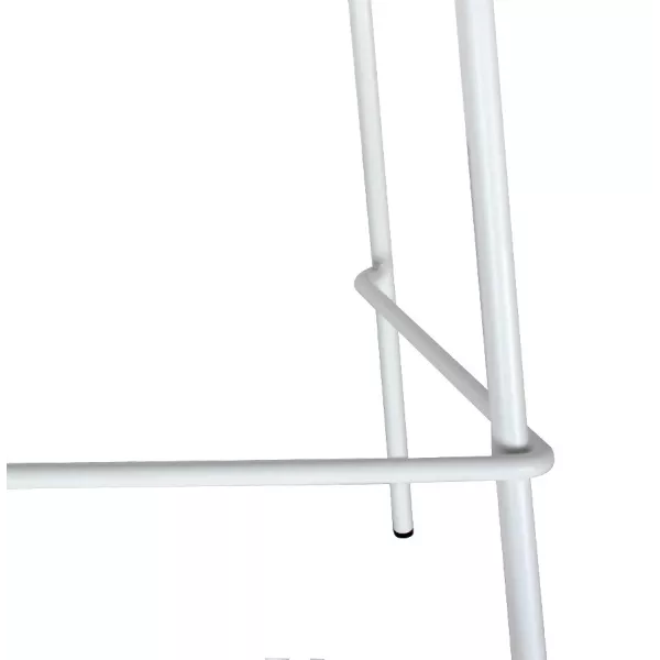 Tabouret snack mi-hauteur GRANO MINI blanc intérieur-extérieur