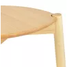 Tabouret de snack mi-hauteur TIARA MINI en frêne naturel