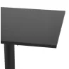 Table haute pliable PENUMBRA carrée noire - 68x68 cm