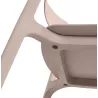 Chaise intérieur-extérieur TROPICAL en matière plastique beige