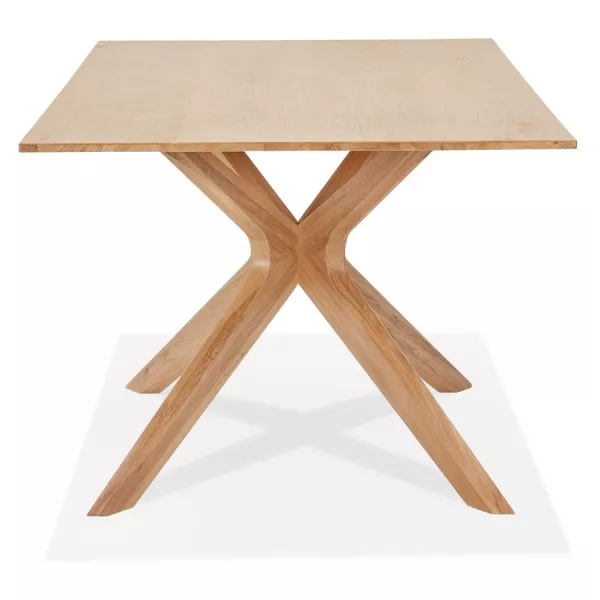 Table de salle à manger MANITOU en chêne massif - 195x95 cm