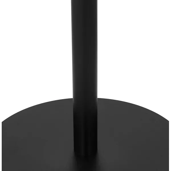 Petite table bistrot ronde YOGI noire - Ø 60 cm