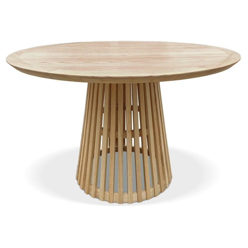 Table à manger ronde PERI bois naturel - ø 120 cm