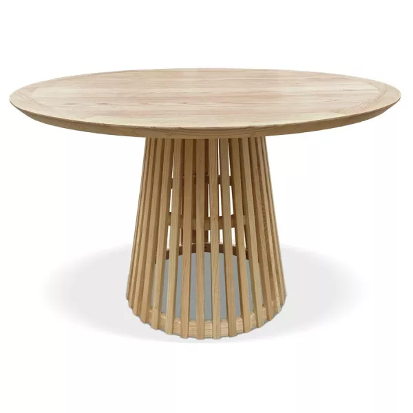 Table à manger ronde PERI bois naturel - ø 120 cm