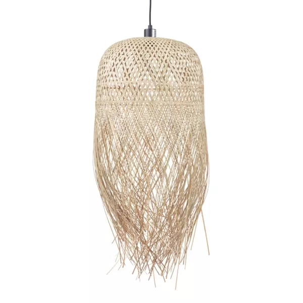 Suspension SARINA en bambou naturel