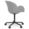 Chaise de bureau accoudoirs ORION gris