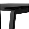 Table de réunion-bureau bench AMADEUS SQUARE noir - 160x160 cm