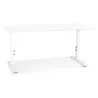 Bureau réglable en hauteur OSMOSE blanc - 160x80 cm