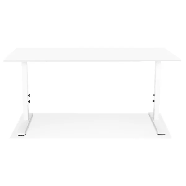 Bureau réglable en hauteur OSMOSE blanc - 160x80 cm