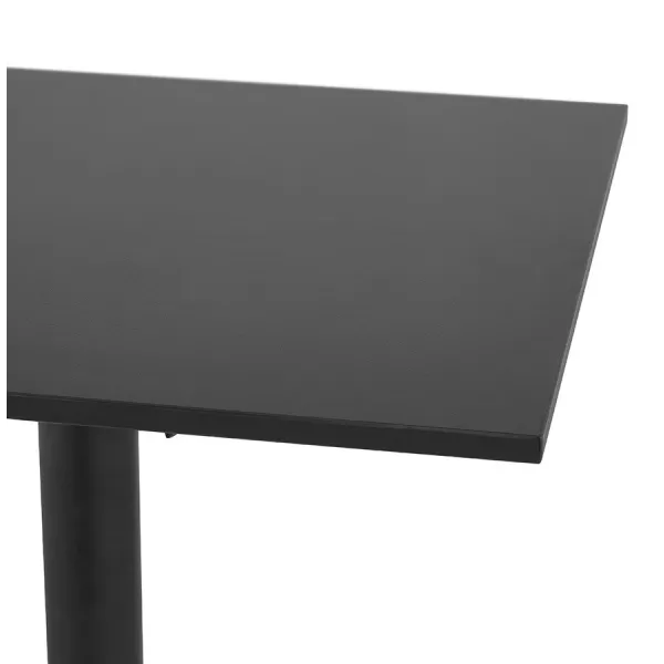 NOCTALI square folding terrace table black - 68x68 cm