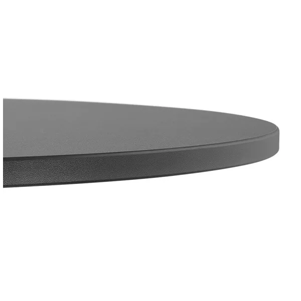 Table de terrasse pliable NOCTALI ronde noire - Ø 68 cm