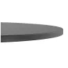 Foldable terrace table NOCTALI round black - Ø 68 cm