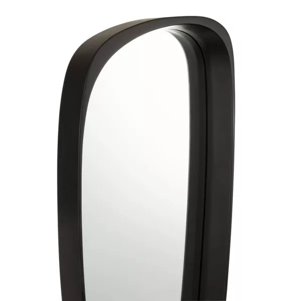 Miroir asymétrique long format TYLER (33x89 cm) (Noir)