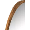 Miroir asymétrique en bois de manguier LENNY (120x71 cm) (Marron)