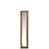 Miroir mural long en bois SERAM (120x24 cm) (Marron)