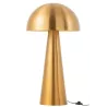 Lampe champignon en métal doré MOULIS (Or)